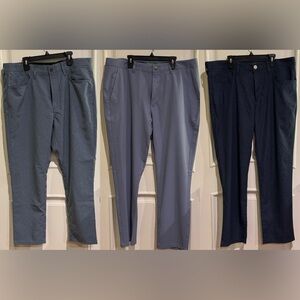 LOT OF 3 - BONOBOS Golf Pants 36x30